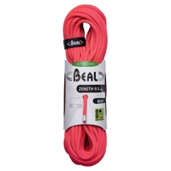 Lina dynamiczna Beal ZENITH 9,5 mm x 70 m Solid Pink